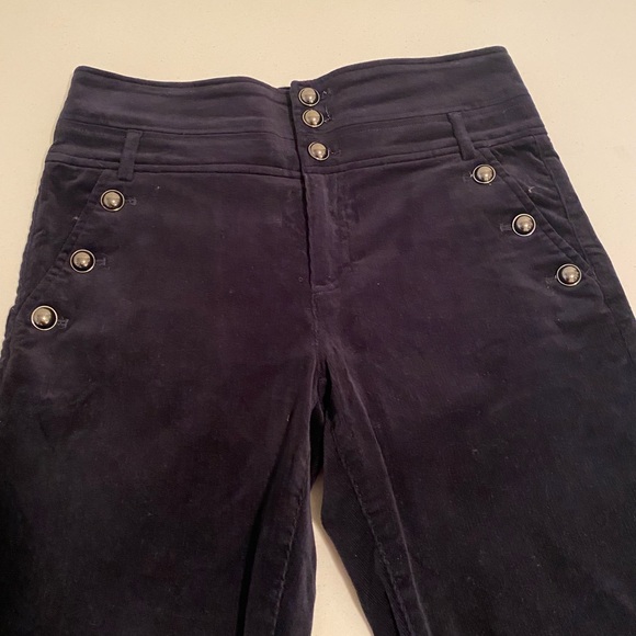 Banana Republic x Olivia Palermo Corduroy High-Waisted Pants - Picture 3 of 13
